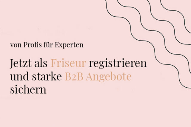 Als Friseur registrieren und Angebote sichern
