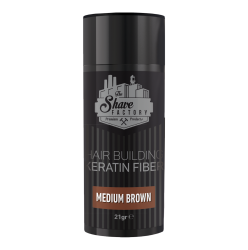 The Shave Factory Hair Building Keratin Fiber 21g Medium...