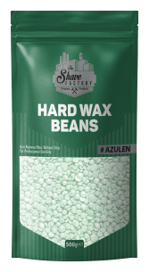 The Shave Factory Hard Wax Beans 500g Azulen
