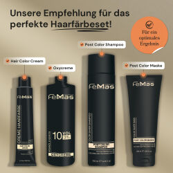 FemMas Hair Color Cream 100ml Haarfarbe Kühles Hellbraun 5.01
