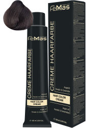 FemMas Hair Color Cream 100ml Haarfarbe Kühles Dunkelblond 6.01