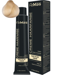 FemMas Hair Color Cream 100ml Haarfarbe Platinblond Gold 11.3