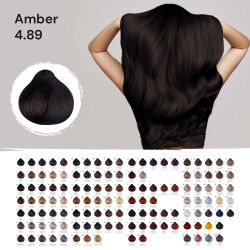 FemMas Hair Color Cream 100ml Mittelbraun Amber Schokolade 4.89
