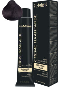 FemMas Hair Color 100ml Haarfarbe Mittelbraun Schokolade Intensiv 4.99