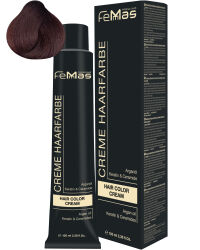 FemMas Hair Color Cream 100ml Dunkelblond Mahagoni Amber...