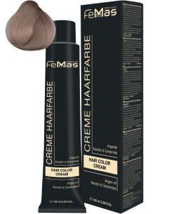 FemMas Hair Color Cream 100ml Haarfarbe Hell Lichtblond Lime 10.13