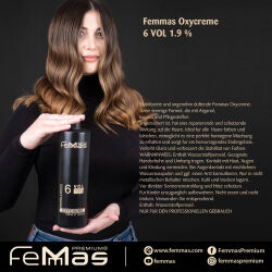 Femmas Oxycreme 1000ml Oxidationsmittel 1,9%
