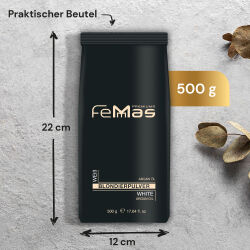 FemMas Blondierpulver 500g Weiß Plex Technologie & Arganöl