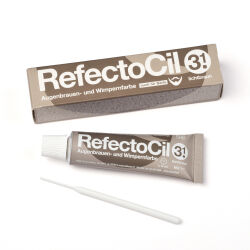 RefectoCil SET Augenbrauen- und Wimpernfarbe 15ml mit Oxidant 100ml &amp; Applikator Set