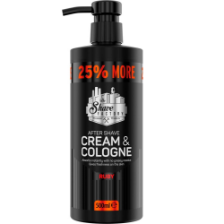 The Shave Factory Cream &amp; Cologne 2in1 500ml Ruby