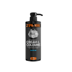 The Shave Factory Cream &amp; Cologne 2in1 500ml Sapphire