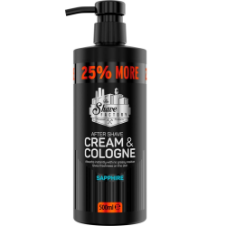 The Shave Factory Cream &amp; Cologne 2in1 500ml Sapphire