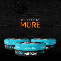 The Shave Factory Premium Pomade 02 Pompadour extra starker Halt 150ml