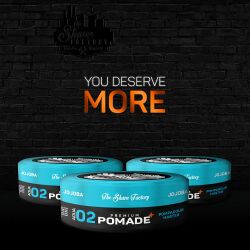 The Shave Factory Premium Pomade 150ml 02 Pompadour...