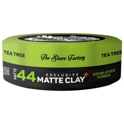 The Shave Factory Exklusive Matte Clay 150ml 44 Comb-Over Power Extra Starker Halt & Matter Look