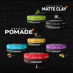 The Shave Factory Exklusive Matte Clay 150ml 44 Comb-Over Power Extra Starker Halt & Matter Look