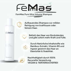 Femmas Pure Ultra Volume Shampoo 200ml