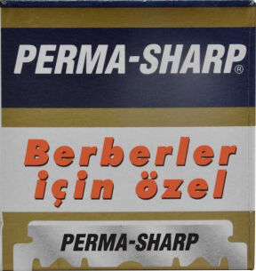 Perma-Sharp Halbe Rasierklingen 100 St&uuml;ck