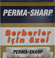 Perma-Sharp Halbe Rasierklingen 100 Stück