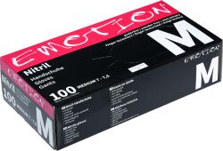 Efalock Nitril-Handschuhe Puderfrei 100 Stück schwarz M