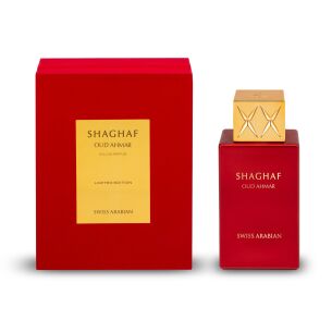 Swiss Arabian Eau de Parfum Shaghaf Oud AHMAR 75ml Limited Edition