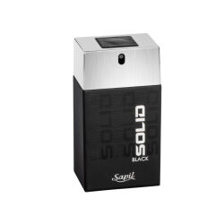 Sapil Solid Black for Men Eau De Toilette 100ml