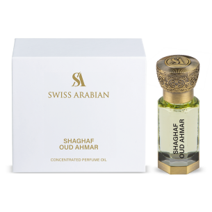 Swiss Arabian Shaghaf Oud AHMAR Concentrated Perfume Oil 12ml