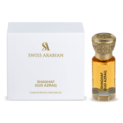 Swiss Arabian Shaghaf Oud AZRAQ Concentrated Perfume Oil 12ml