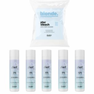 Dusy Star Bleach Blondierset 100g + Creme Developer 250ml