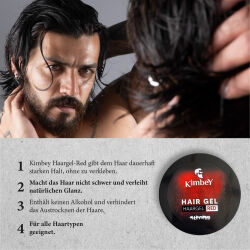 Kimbey Hairgel Strong Red 600 ml