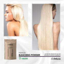 FemMas Premium Blondierpulver Weiss 100g
