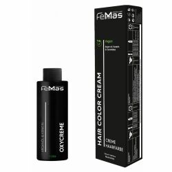 FemMas Haarfarbe und Oxycreme je 100ml Asch Sand 8.13...