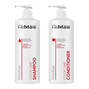 Femmas Color Care Shampoo 1L + Femmas Color Care Conditioner 1L
