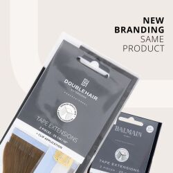 Doublehair Tape Extensions + Clip Application Länge...