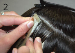 Doublehair Tape Extensions Easy Lenght 55 cm