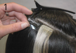Doublehair Tape Extensions Easy Volume 40 cm