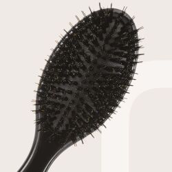 Doublehair Extension Brush schwarz