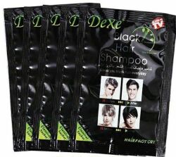 Dexe Black Hair Shampoo (10 Sachets × 25 ml)