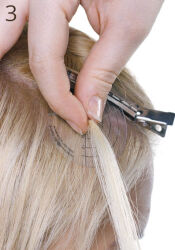 Doublehair Echthaar Extensions | Fill-In Extensions 45cm | 10 Stück