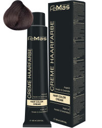 FemMas Hair Color Cream 100ml Haarfarbe Hellbraun 5