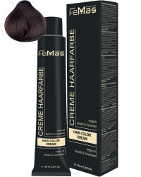 FemMas Hair Color Cream 100ml Haarfarbe Hellbraun...