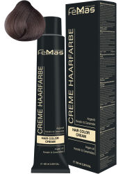 FemMas Hair Color Cream 100ml Haarfarbe Mittelblond Asch 7.1