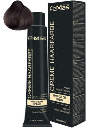 FemMas Hair Color Cream 100ml Haarfarbe Dunkelblond Asch...