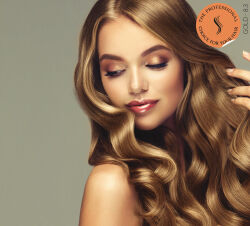 FemMas Hair Color Cream 100ml Haarfarbe Hellblond Gold 8.3