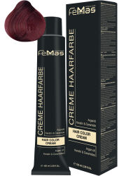 FemMas Hair Color Cream 100ml Haarfarbe Dunkelblond Rot 6.6