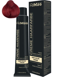 FemMas Hair Color Cream 100ml Haarfarbe Mittelblond Rot Intensiv 7.66