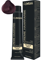 FemMas Hair Color Cream 100ml Haarfarbe Dunkelblond Mahagoni 6.5