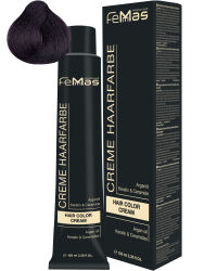 FemMas Hair Color Cream 100ml Haarfarbe Tief Violett 2.2
