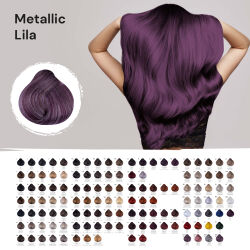 FemMas Hair Color Cream 100ml Haarfarbe Metallic Lila