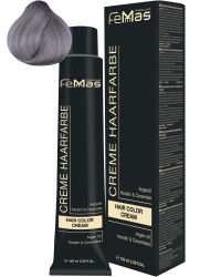 FemMas Hair Color Cream 100ml Haarfarbe Metallic Grau
